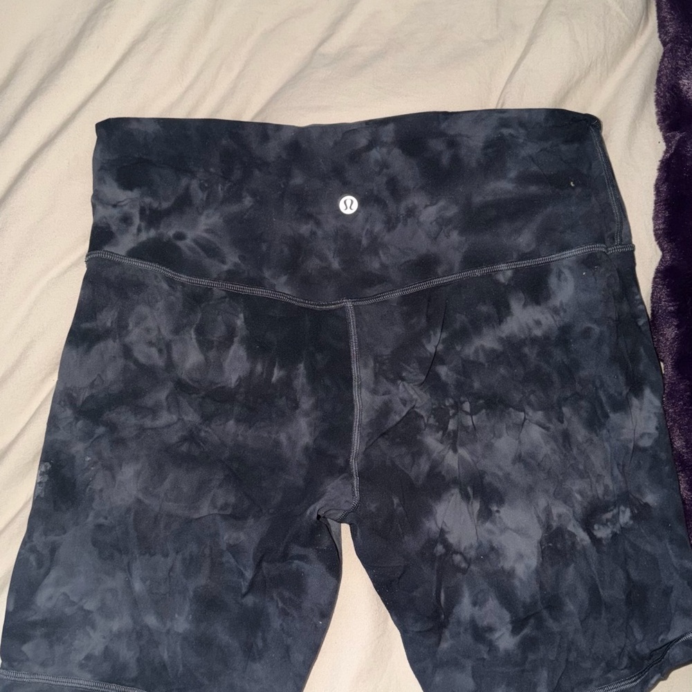 lululemon Tie-Dye Bike Shorts